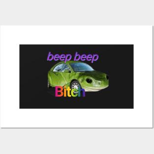 beep beep Posters and Art